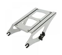 Kit hardware per docking per portapacchi per motocicli per tour pak compatibile con modelli touring road king road street 2014-2022 si adatta a stile due pacchetti(Chrome Rack)