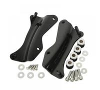 Kit hardware per docking per portapacchi per motocicli per tour pak compatibile con modelli touring road king road street 2014-2022 si adatta a stile due pacchetti(Hardware Black)