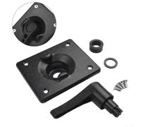 Kit hardware per il controllo del timone della canoa del kayak con viti a base quadrata e due misure di guarnizione