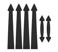 Kit hardware per porta del garage per carrozza Cerniere e maniglie stile freccia per robusto acciaio al carbonio decorativo per la casa