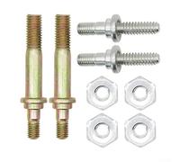 Kit hardware pignone componenti essenziali tra cui barnuts e varie lunghezze di barre per diverse motoseghe