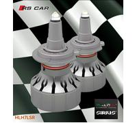 KIT 2 LAMPADE LED H7 6500K BIANCO GHIACCIO CANBUS PER FARI AUTO LENTICOLARI 55W