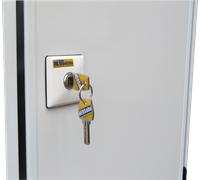 Kit heosystem composto da 1 coppia di serrature antifurto e 3 serrature supplementari per ford transit dal 2014