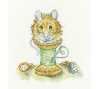 Kit Heritage per punto croce contato Aida "Sew Nice To Meet You (A)", LCSN1796-A