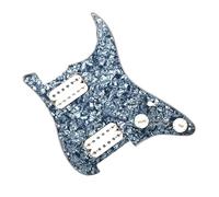 Kit HH Con Commutazione Battipenna Precablato Alnico 5 A Bobina Singola/doppia Pickup Per Battipenna Della Chitarra(Wh Grey pearl)
