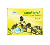 Kit Hijama 12 pezzi tazza,Ventosa Terapia Set per Secchi e Bagnati