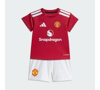 Adidas Manchester United 26/27 Baby Home Short Sleeve Junior Set Rosso 9-12 Months Bambini