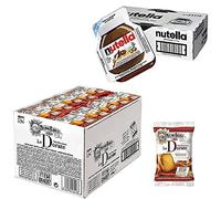 KIT HOTEL FETTE BISCOTTATE LE DORATE 100 CONF DA 2 PZ + 120 VASCHETTE NUTELLA