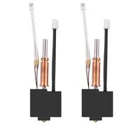 Kit Hotend per Anycbic Kobra 3, 0,4 mm, ugello in ottone Anycubic Kobra 3 Hotend con 2 pezzi, estrusore per stampante 3D V5 J-Head testina di stampa 24 V in ceramica Hotend per Kobra 3, Kobra 3 Combo