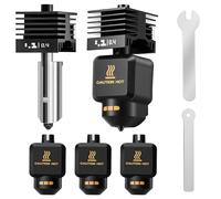 Kit Hotend per Bambu Lab P2S/P2SC, Set da 2 Hotend Magnetici con Ugelli Rimovibili in Acciaio Temprato 0,4 mm, Riscaldamento Rapido ed Estrusione Stabile - Accessori per Stampante 3D