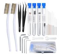 Kit hotend per stampante 3D, kit hotend per stampante 3D, ugello a scambio rapido, supporta temperature elevate a 300 °C, flusso elevato di 600 mm/s, con chiave in lega e ago di pulizia per K1/K1 Max