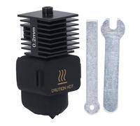 Kit Hotend per Stampante 3D per A1 A1 Mini, Parte della Stampante 3D con Blocco Riscaldatore di Aggiornamento con Ugello Rimovibile in Acciaio Temprato 0,2 Mm/0,4 Mm