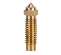 Kit hotend ugelli ad alta velocità con in acciaio temprato placcato in rame e ottone(Brass-0.2MM,Orange)