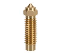Kit hotend ugelli ad alta velocità con in acciaio temprato placcato in rame e ottone(Brass-0.4MM,Orange)