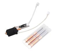 Kit Hotetend Ad Alta Flusso 0,4 Mm 0,6 Mm 0,8 Mm Blocco di Riscaldamento in Ceramica Ugello 60W con TI in Lega di Calore Supporta Pla ABS PETG e Altro per Ender 3 V3 Plus 3D