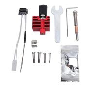 Kit hotetend estrustore 0,4 mm Ugello in acciaio indurito staccabile 60W Rescaltore in ceramica Termistore Fine Hot End P1P P1P P1
