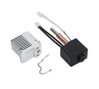 Kit hotetend Stampa ExtrUder Riscalmento Blocco Classico Riscalmento Sostituzione dell'ugello in acciaio Sostituzione 3D Combo (0,6 mm) (0,8 mm)