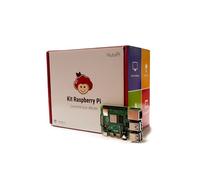 Kit HutoPi Raspberry Pi 4 modello B 8 GB + scheda MicroSD da 32 GB + custodia + caricabatteria