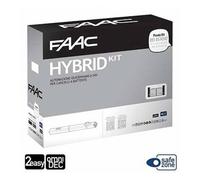 Kit HYBRID 450 FAAC Motore Oleodinamico Cancello Battente 2M 24V SAFE 105683