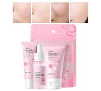 Kit Idratante Viso,Crema Viso 30 g - Siero 17ml E Crema Contorno Occhi 15g Set Bellezza Lenitivo Nutriente Per Donne E Ragazze