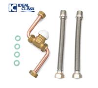 Kit idraulico a 2 vie motorizzabile per Ikaro Falko Ideal Clima