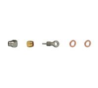 Kit idraulico Elvedes Banjo Parts B Argenté