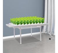 Kit Idroponica | Kit per Coltivazione Idroponica | Hydroponic System | Hydroponic Grow Kit | 36 Piante | per Erbe, Insalate E Verdure | Include Pompa dell'Acqua, Tubo