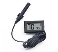 Kit igrometro digitale termometro con display LCD per misurare accuratamente l'umidità interna e la temperatura in vari luoghi domestici