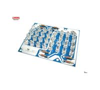 KIT illuminatore infrarossi 32 LED IR 12V DC videosorveglianza compatto