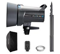Kit illuminazione da studio Elinchrom My First Studio RX 4 400W softbox 55x75cm