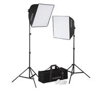 Kit illuminazione da studio Kaiser Kit Studiolight E70 portatile 2x50x50 cm