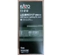 Kit illuminazione interna a LED KATO scala N 11-212, modello ferroviario a LE...