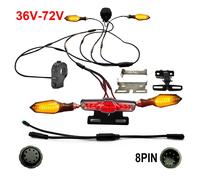 Kit illuminazione led potente per bici elettriche include tutte le luci necessar