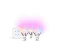 Kit illuminazione smart Bluetooth 4,7W GU10 bianco multi Philips Hue 3 lampadine