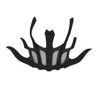 Kit Imbottitura Casco, Schiuma Comfort con Rete Anti Insetti, 2 Set per Casco Bici, Per Motociclista e Bikers, For Tutte le Stagioni, Cycling, Sport e Uso Cotidiano