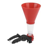 Kit imbuto olio motore, design antistatico universale per un facile riempimento e trasferimento del carburante, set da 3 pezzi (Arancia)