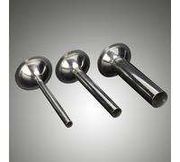 Kit Imbuto Salsiccia Utile Cucina 3 Misure Bordo Liscio 3pz Accessori