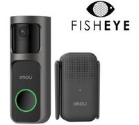Kit Imou Videocampanello 3S a batteria 2.5K con lente FISHEYE + cicalin wireless