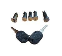 KIT IMPARIGLIO CILINDRO SERRATURA 5 PZ CON CHIAVI PER FIAT UNO R/89 146 85/201