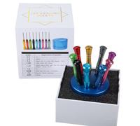 Kit impianti dentali Strumenti per la foratura di monconi set di 9 cacciaviti