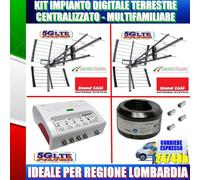 KIT IMPIANTO DIGITALE TERRESTRE CENTRALIZZATO PER REGIONE LOMBARDIA