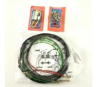 KIT IMPIANTO ELETTRICO NERO + PUNTINE + CONDENSATORE PIAGGIO CIAO BRAVO BOXER