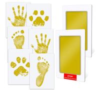 Kit Impronta Zampa Cane e Gatto. Set Inchiostro Per Impronte Neonati. Per Impronte Cane e Gatto, neonati. Non Necessita di Inchiostro, Non Sbiadisce Mai. Un Regalo Fantastico Per Amici e Familiari.