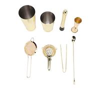 Kit in acciaio inox effetto di conservazione a temperatura pozzo Boston Shaker Set di utensili da bar (tipo B)