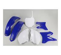 Kit In Plastica UFO OEM Colore Blu/Bianco Yamaha YZ125/144/250 Per Moto