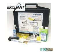 KIT in VALIGETTA TRACCIANTE LAMPADA UV OCCHIALI RICERCA FUGHE CLIMATIZZATORE