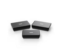 Kit inalámbrico para altavoces pasivos con amplificador de 50 W - MARMITEK Speaker Anywhere 750, Potenza totale 100 W, Numero di casse 2, Nero