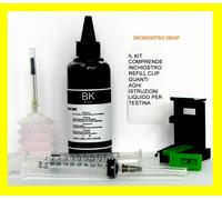 kit inchiostro 100 ml per ricarica cartucce 305 per stampante hp ENVY 6010e