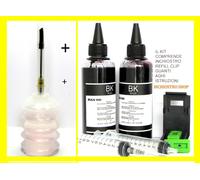 100 kit inchiostro compatibile Envy 6130 ricarica cartucce hp 308 + refill clip