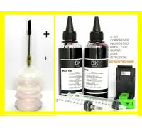 kit inchiostro 100 ml per ricarica cartucce 305 per stampante hp ENVY 6010e